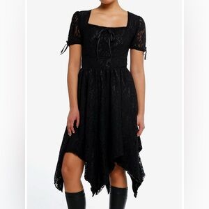 Daisy street lace handkerchief hem dress nwt